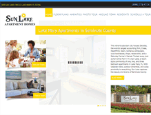 Tablet Screenshot of livesunlake.com